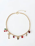 Collar. Choker "Jardín de Encantos"