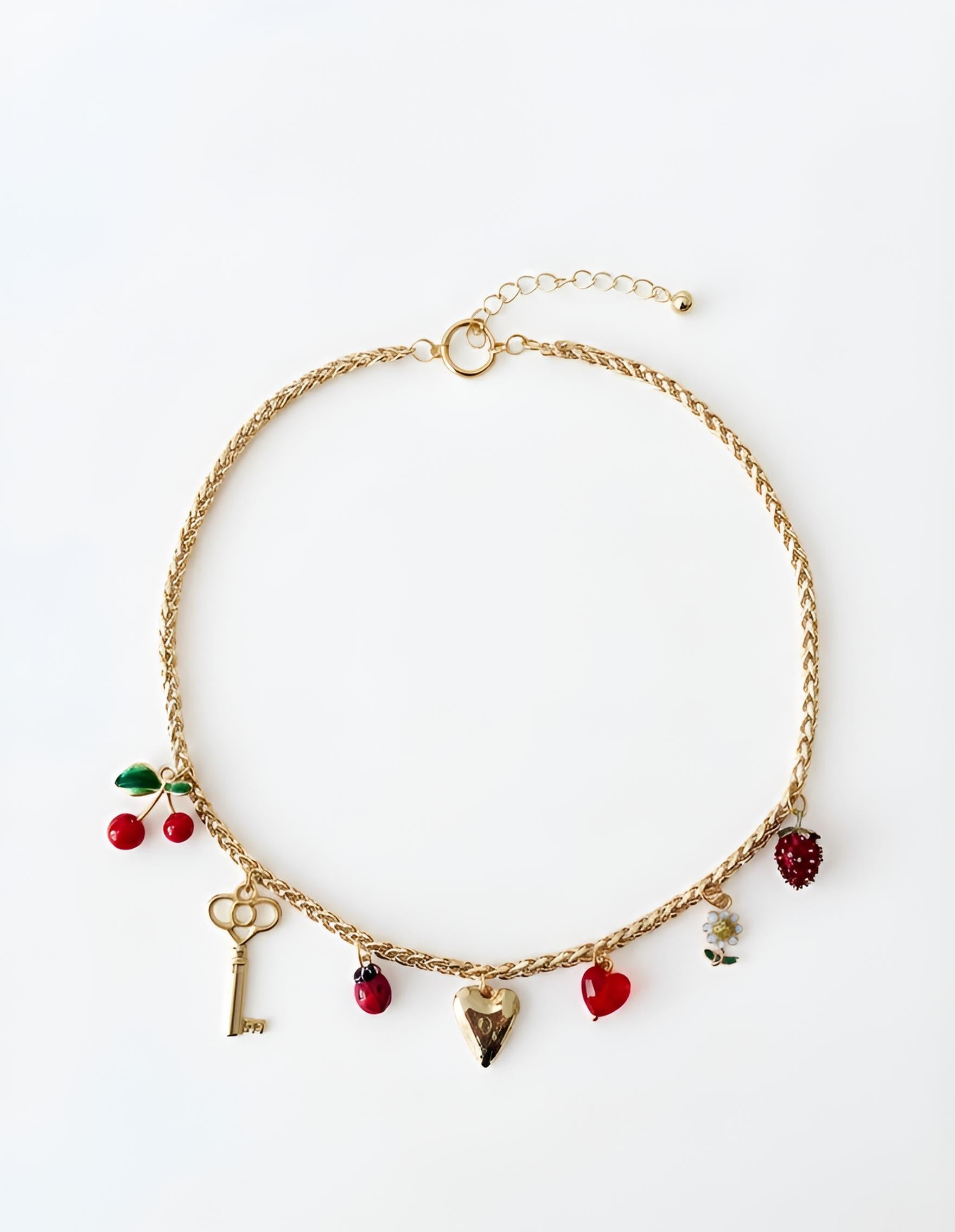 Collar. Choker "Jardín de Encantos"