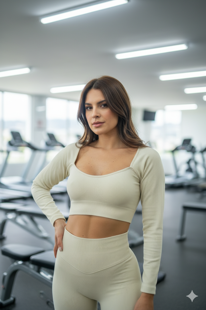 JN Long Sleeve Beige